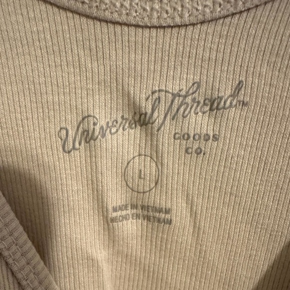 NWT Slim Fit Ribbed Tank Top | L - Picture 2 of 7